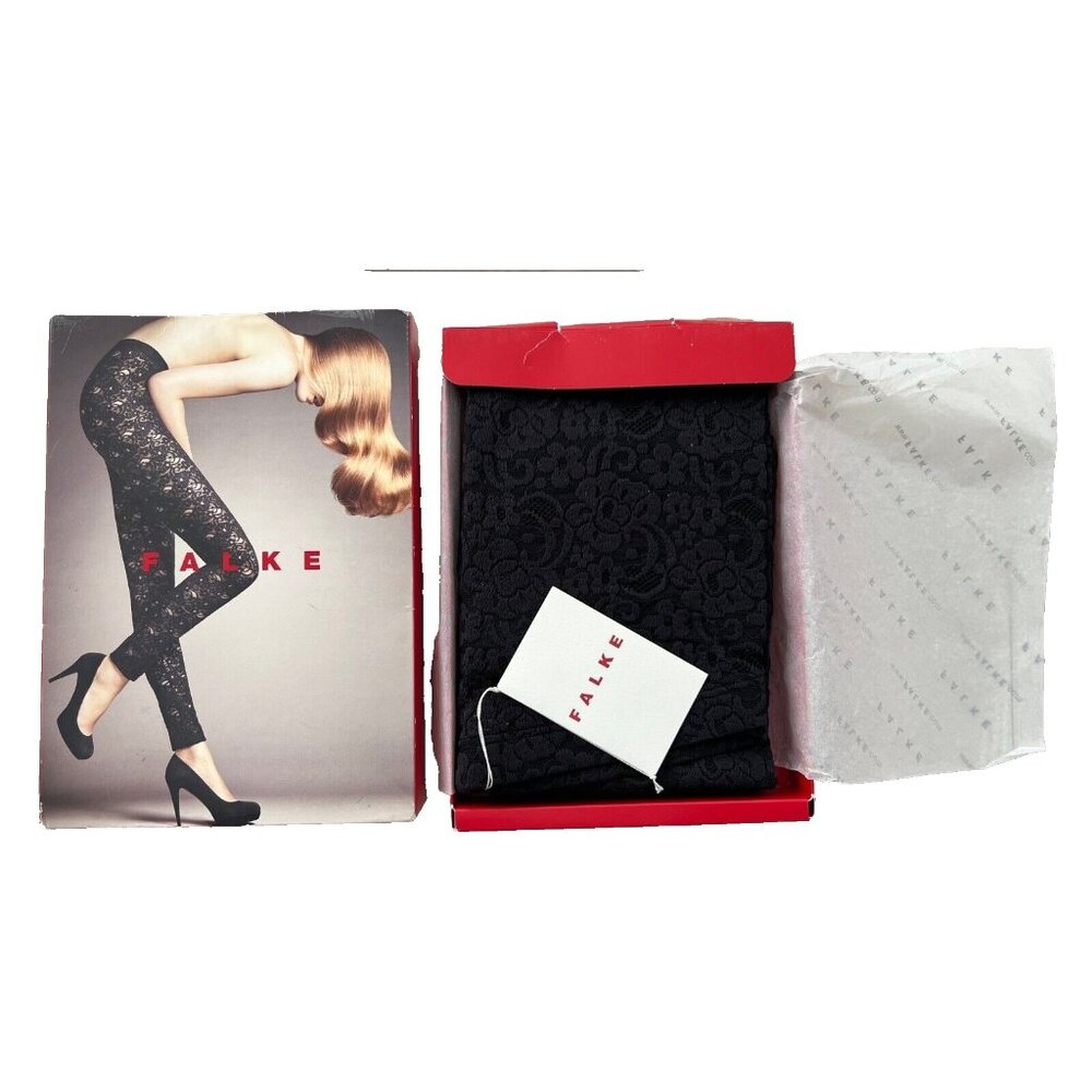 Falke 40710 Floral Lace Legging Black ( XS )